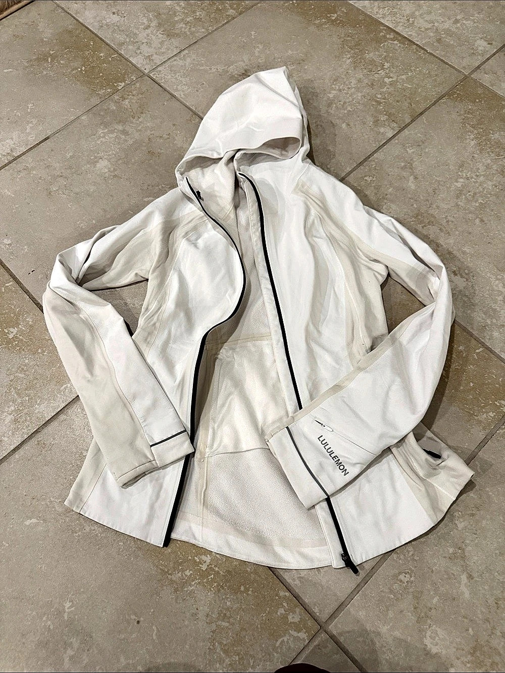 lululemon Hooded Define Jacket *Nulu Women's White Hooded Jacket